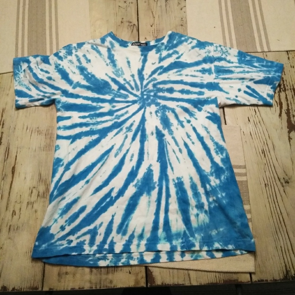Vintage Lands End Tie Dye Tee